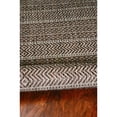 thumbnail image 3 of 8' Round Mocha Geometric Pattern Indoor Outdoor Area Rug, 3 of 5