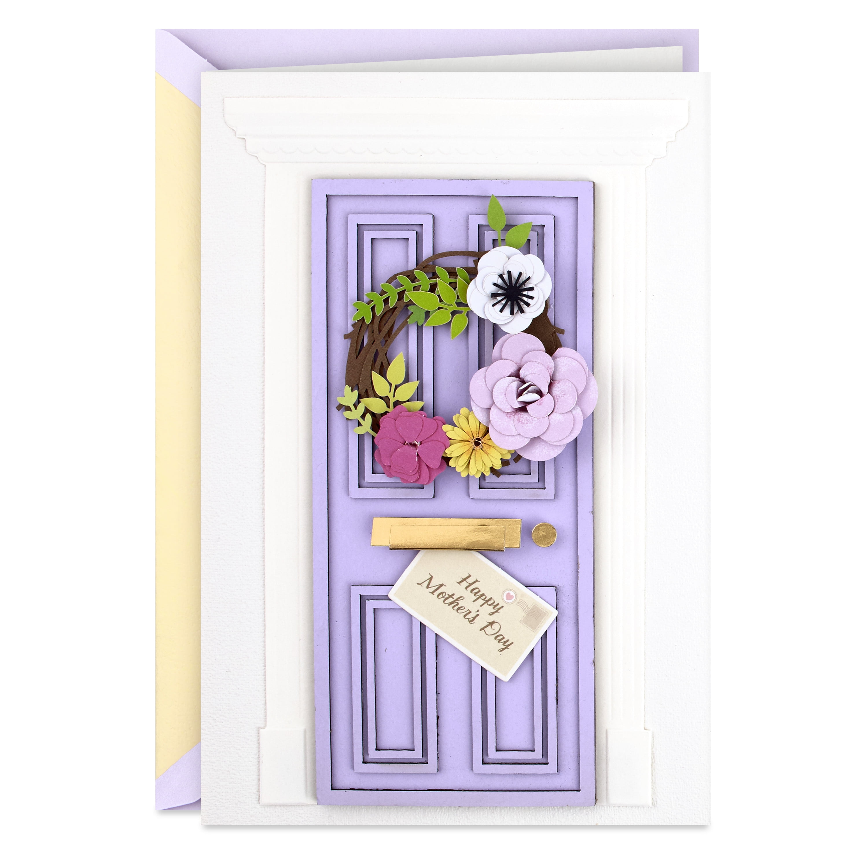Hallmark Signature Mother's Day Greeting Card (Welcoming Front Door You're In My Heart)