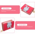 thumbnail image 3 of PU Credit Cards Holder Cartoon Storage Bag Change Purse Portable Coin Purse, 3 of 8
