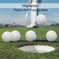 thumbnail image 5 of Hiziwimi Durable Practice Golf Balls with Tees, Plastic White Flute Design, 103 lb, 100 Count, 5 of 10