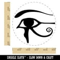 thumbnail image 2 of Wedjat Eye of Horus Udjat Egyptian Symbol of Protection Self-Inking Rubber Stamp Ink Stamper - Black Ink - Large 1-1/2 Inch, 2 of 7
