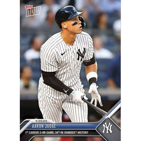 MLB 2023 Topps Now Baseball Aaron Judge #754