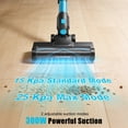 thumbnail image 4 of CareVac Cordless Stick Vacuum Cleaner Lightweight for Carpet Hard Floor Pet Hair Led Display V11, 4 of 11