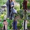 thumbnail image 4 of Women Casual Long Knitted Cardigan Hoodie Loose Sweater Coat Fashion Clothes, 4 of 8