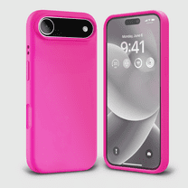 Entronix Silicone Case Designed for iPhone 17 Air Liquid Silicone Case, Shockproof Slim, Hot Pink