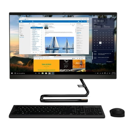 Lenovo IdeaCentre AIO 3i Desktop, 23.8" FHD IPS Touch 250 nits, i5-1035G4, Iris Plus Graphics, 8GB, 1.3TB HDD+SSD, Win 10 Home