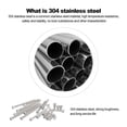 thumbnail image 2 of M5 DIN912-A2 Stainless Steel Allen Bolt Socket Cap Screws Hex Screw M5*75, 2 of 5