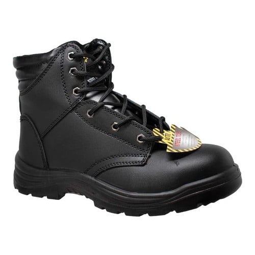 walmart work boots black