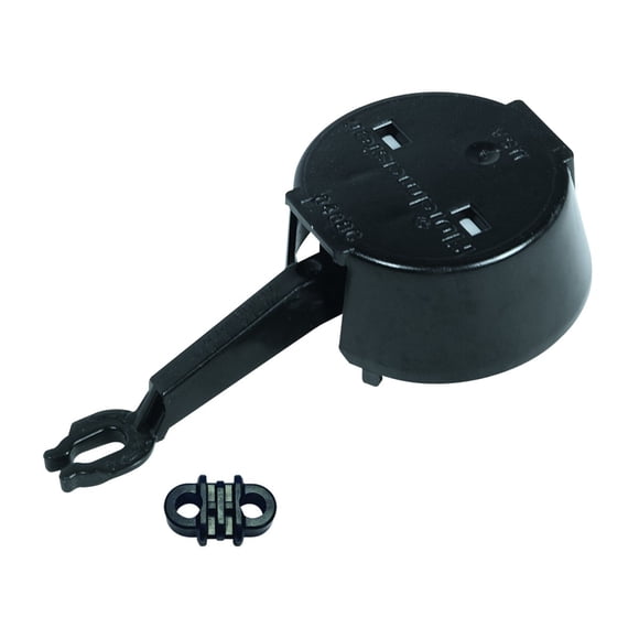Fluidmaster 385 Toilet Replacement Cap Assembly for 400A Fill Valves, Black, 4.75 x 3.75 x 1.47