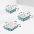 thumbnail image 2 of Original Heart Casserole Dish Ceramic Baking Dish 9x13 Baking Pan 3pcs Bakeware Sets Green Lasagna Pan Rectangular Baking Pan Set Baking Dishes for Oven, 2 of 6