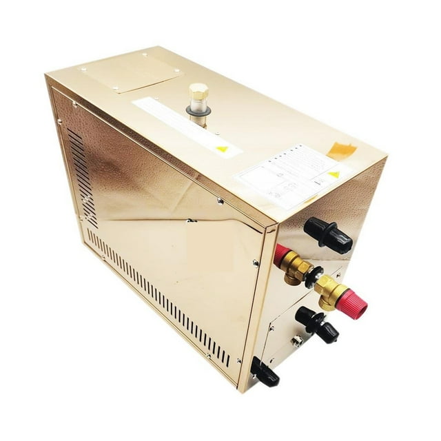 Automatic Stainless Steel Steam Generator, Automatic Descaling Sauna Room Steam Bath Machine For Spa Room Digital Controller 12kw