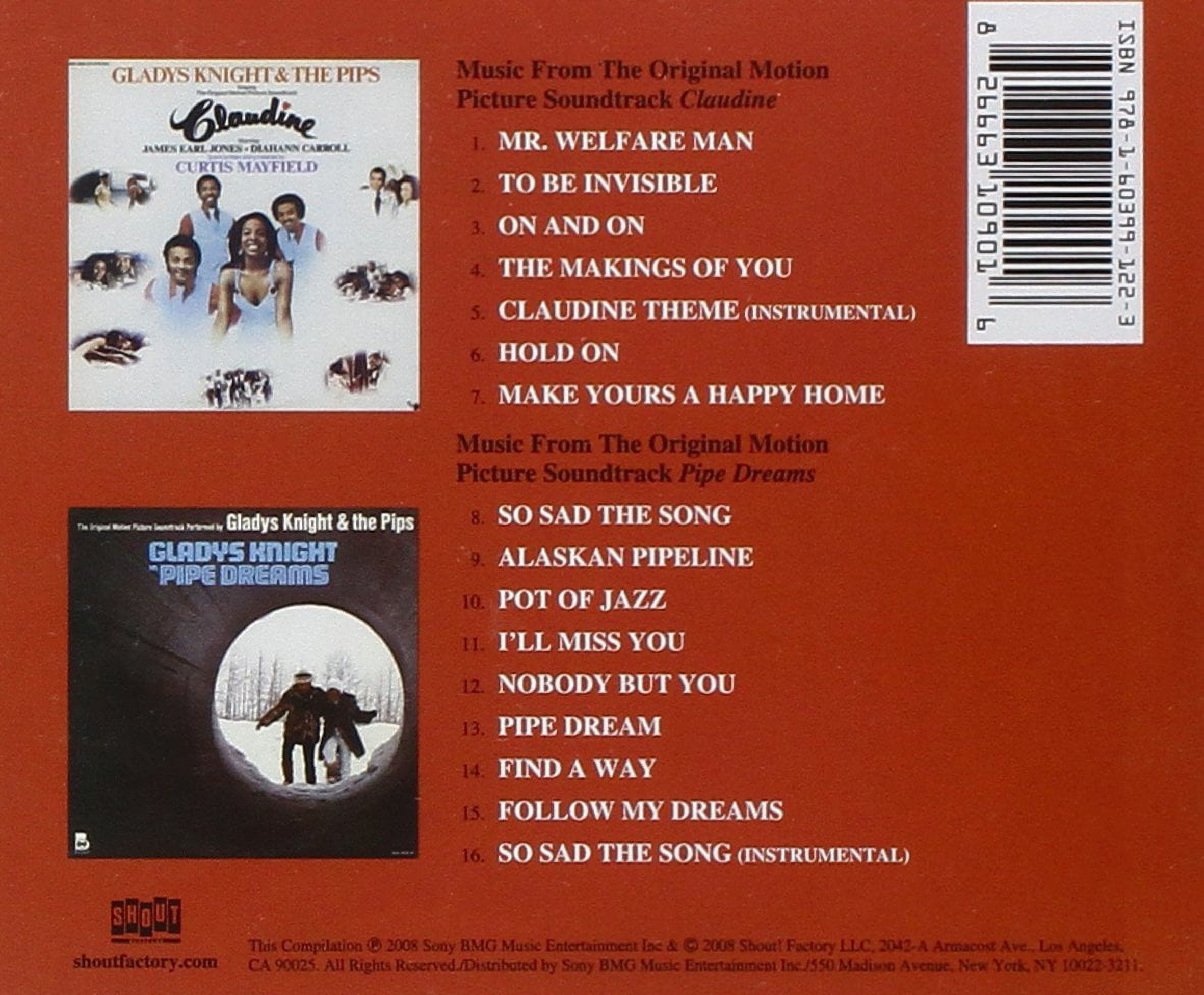 Gladys Knight - Claudine (Original Motion Picture Soundtrack) +