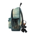 thumbnail image 4 of FORMRS School Backpack with Front Zippered Pocket 12" Student Travel Daypack, Night Forest Scene, 4 of 6