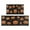Horror Orange Pumpkin-2, variant on Ghost Kitchen Rugs Sets Of 2 Night Ghost Bat Evil Pumpkin Halloween Kitchen Mats for Door Bath Non-Slip Decor Doormat Decorations for Porch Veranda Entryway (17x47in+30x17in)