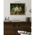 thumbnail image 6 of Drsoum vintage Retro Rose Wall Home Decor 11x14in Natural Framed Flower Classic Prints Kitchen Bathroom Office Decor, 6 of 6
