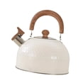 thumbnail image 4 of Hervidor de agua con silbato, hervidor de cocina con asa, fácil de transportar, duradero, de acero inoxidable, para dormitorio, apartamento y hogar. 25 litros, 4 of 9