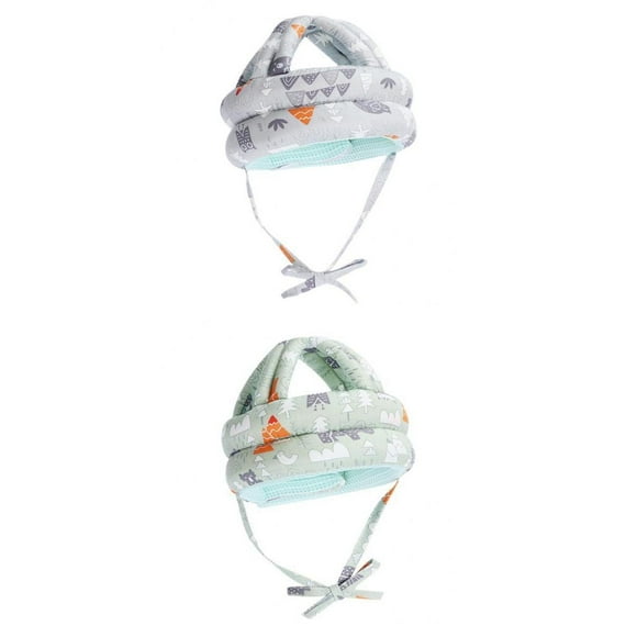 2 piezas de ajustables suaves para bebés, protección para cabeza, parachoques para en casa, s Sunnimix Casco de seguridad infantil