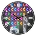 thumbnail image 1 of DesignArt Horloge Murale Grande Collection Cercles Néon pour Garçon, 1 of 2