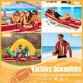 thumbnail image 5 of Football Fan Thin Lightweight Microfiber Beach Towel San Francisco Themed Sand Free Oversized Quick Dry Towels Men Women Gear Team Dad Husband Guy Him Xmas Father Gag Funny Gifts, 5 of 5