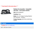 thumbnail image 2 of Radiator Fan Assembly - Compatible with 2007 - 2010 Saturn Outlook - Replacement, 2 of 4