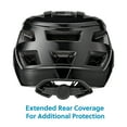 thumbnail image 2 of Concord Bikes Youth Bicycle Helmet, Black, Adjustable Fit, 2 of 6