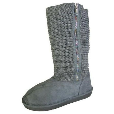 

Khombu Womens Janet Lace Up Winter Boot Shoes Black US 9.5
