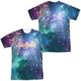 thumbnail image 1 of DC Comics Men's  Shielded Galaxy Sublimation T-shirt White, 1 of 2