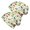 Dinosaur and Stone Beige Pattern, variant on Dinosaur and Silhouettes White Pattern 2 Pack Slouchy Beanie Hat, Sleep Head Cover with Stretchy Fabric & Soft Texture, Warm Thermal Gifts for Birthday Christmas Thanksgiving