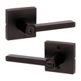 thumbnail image 1 of Manija de puerta de entrada Kwikset Halifax con cerradura y llave Palanca reversible con llave segura Exterior para entrada principal y dormitorios Bronce veneciano Resistente a ganzúas Smartkey Rekey Kwikset NA, 1 of 1