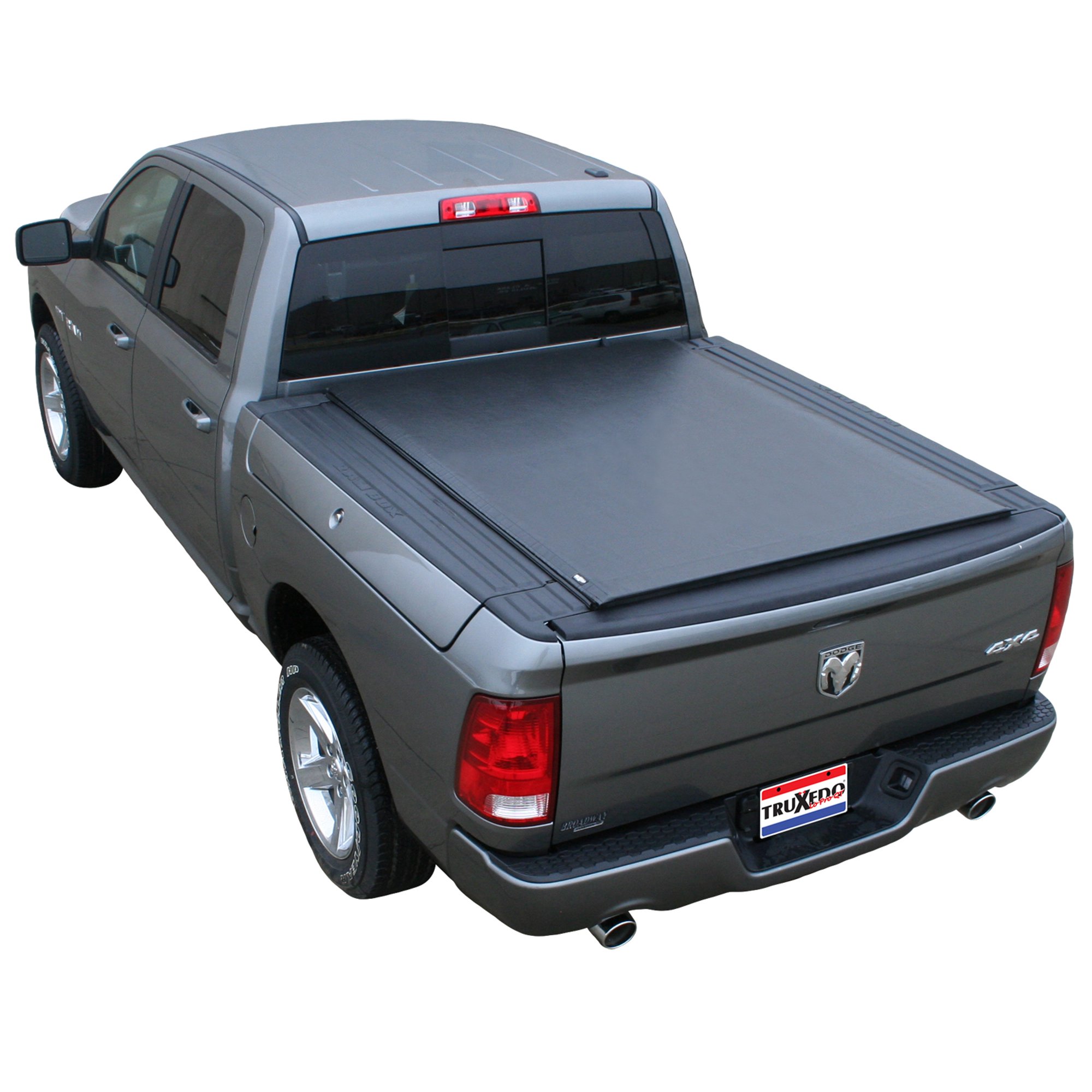 Truxedo 544901 Tonneau Cover Lo Pro Qt R Soft Roll Up Velcro Lockable Using Tailgate Handle Lock Black Vinyl Walmart Canada