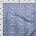 thumbnail image 2 of oneOone Organic Cotton Poplin Twill Fabric Ikat Stripe|Diamond & Triangle Geometric Print Sewing Fabric BTY 42 Inches Wide, 2 of 4
