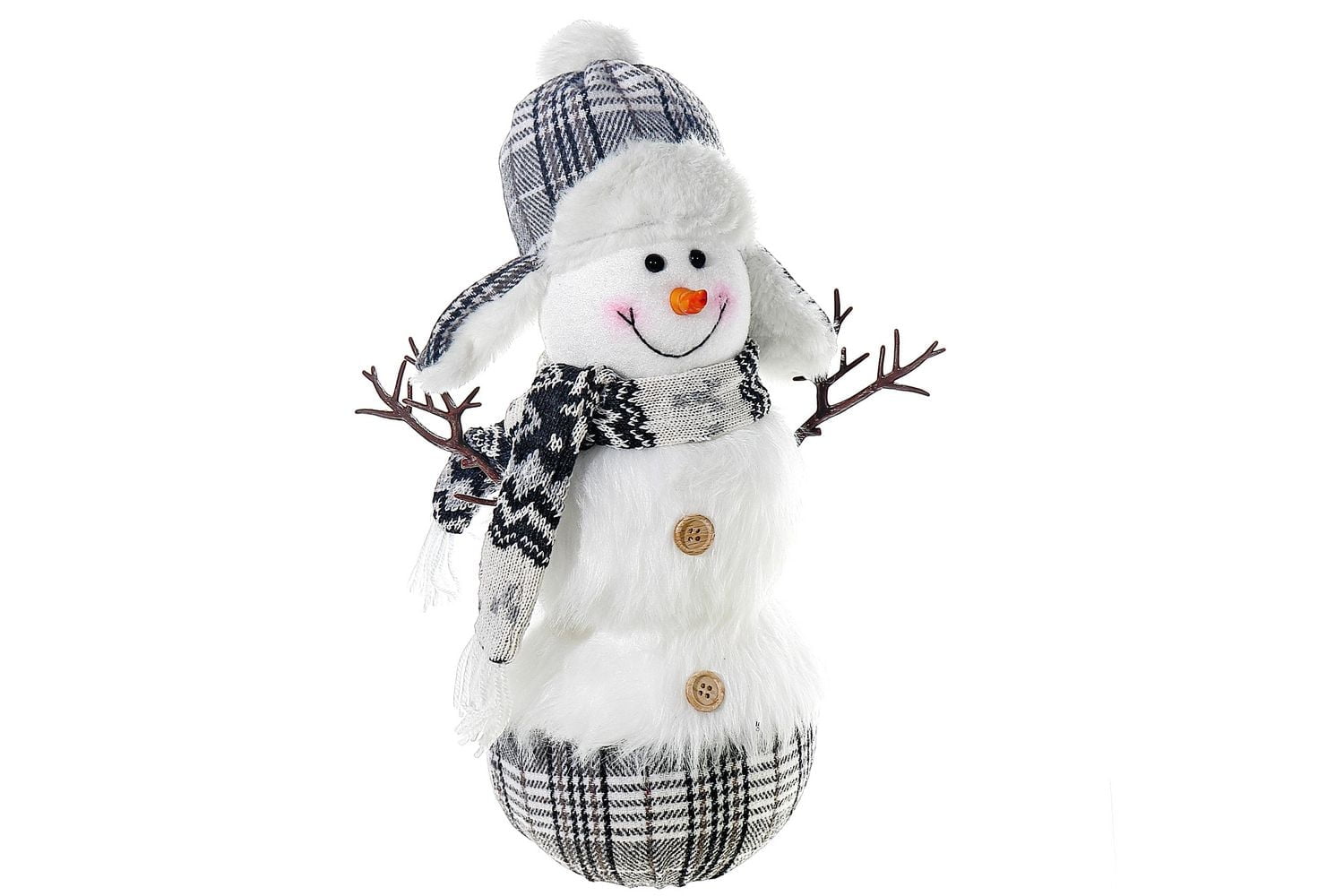 Peluche Bonhomme De Neige D'Hiver