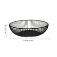 thumbnail image 4 of Hemoton Modern Wire Fruit Basket Bowl for Kitchen and Home Table Decor, Metal Storage Organizer, 4 of 6