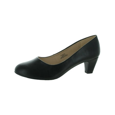 

Journee Womens Luu-M Comfort Insole Round Toe Low Block Heel Pumps