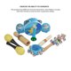 thumbnail image 3 of Instrumentos Musicales Educativos Juego De Madera De Color Brillante Instrumentos De Percusión Kit De Juguete Campana De Mano Música Juguetes De Aprendizaje Temprano Para Niños Pequeños 1s 1 Pieza matsuzay FN003433-01, 3 of 6