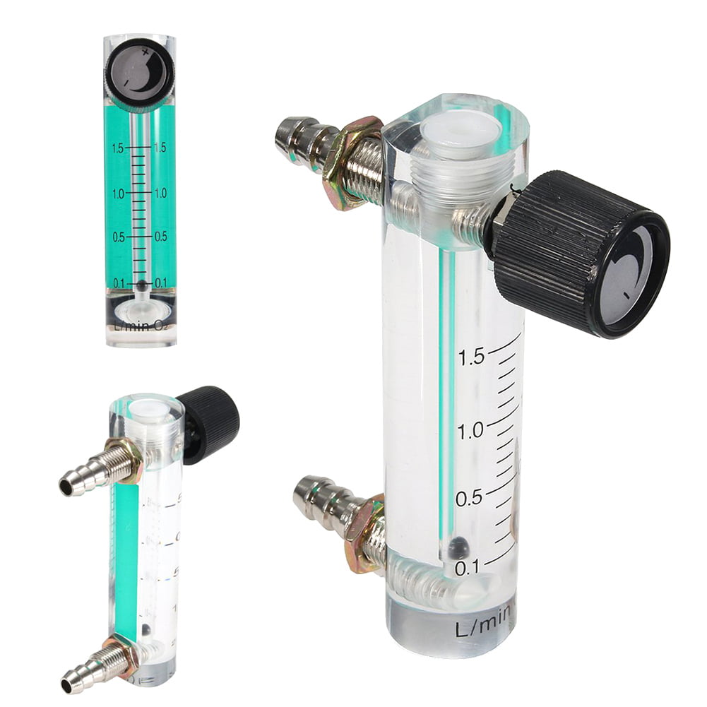 LZQ-7 Flowmeter 2-20 LPM Flow Meter for Oxygen/Air/Gas 
