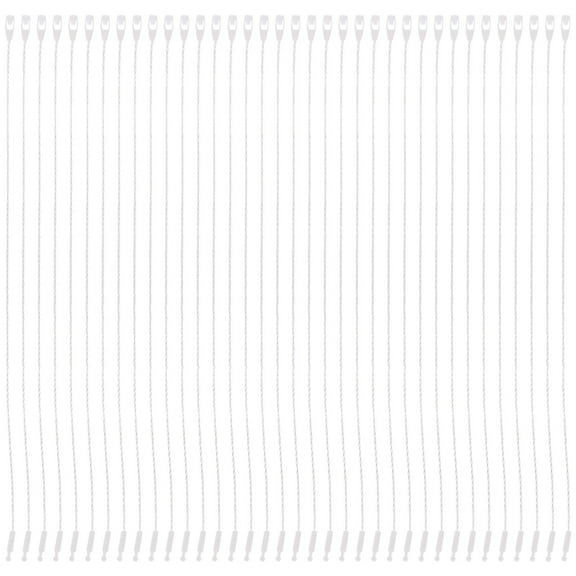 GOOHOCHY 1000pcs Polyester Ropes For Clothes Tag Clothing Tag Fasteners Multi-Functional Clothing Tag Strings Hang String Clothing Tag String