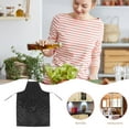thumbnail image 3 of UPOUART Delantal De Cocina Impermeable Y Anti Aceite Ideal Para Hornear Y Limpiar En Color Negro, 3 of 8