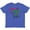 Vintage Royal Blue, variant on Inktastic Santa is Promoting Me to Big Sister Youth T-Shirt