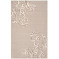 thumbnail image 2 of SAFAVIEH Martha Stewart Avalon Vine Floral Wool Area Rug, Soft Grey, 5' x 8', 2 of 6