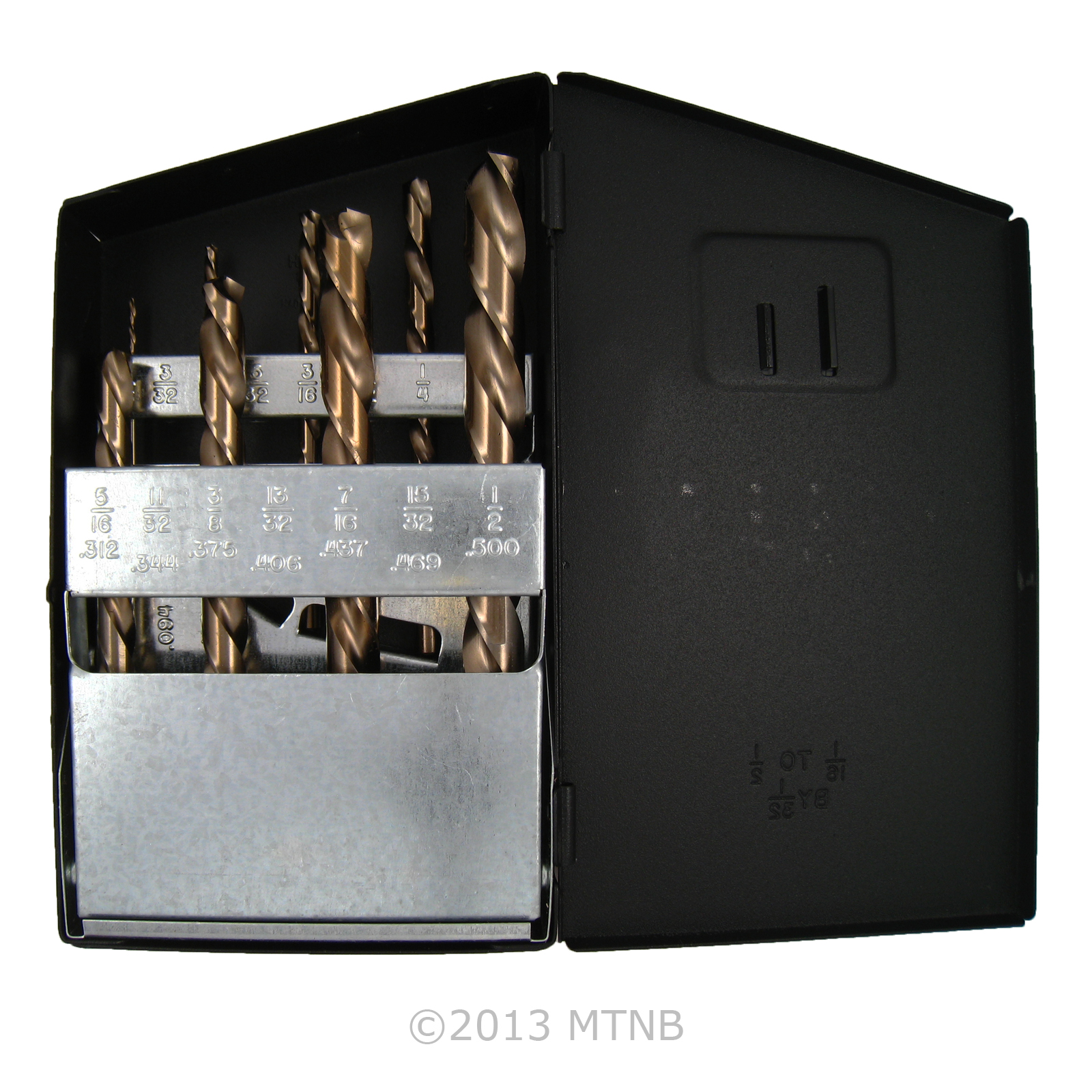 Norseman 87650 8 Piece Premium Left Hand Spiral Drill Bit Set Walmart