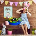 thumbnail image 7 of Happy Easter Basket Pre-Filled Surprise Jumbo Egg w/ Goofy Dog Plush Toy Kids Boys Girls Balloon Eggs Peeps Candies & Reusable Plastic Egg-Shaped Container Spring Party Favors (Contents Vary), 7 of 7
