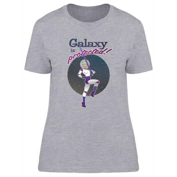 Girl Galaxy Is Protected T-Shirt Women -Image by Shutterstock, Female Small
