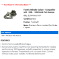 thumbnail image 2 of Front Left Brake Caliper - Compatible with 1994 - 1996 Buick Park Avenue - Centric, 2 of 2