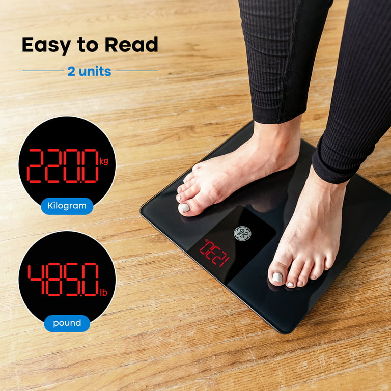 Bluetooth Smart Body Scale Bathroom Scales BMI Body Weight Scale LED Digital  Electronic Weighing Scale Body
