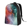 thumbnail image 2 of Fotbe Colorful Abstract Waves Mochila de Viaje para Laptop, Mochila Ejecutiva Delgada y Resistente 15.6", 2 of 8
