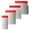 Red, variant on 4 PCS Stainless Steel Body Filler Spreader Set, Metal Putty Knife Metal Scraper Automotive Spreader Multipurpose Use Knives Spackle Spatula Steel Sheet Putty Spreaders for Wall Decoration Hand Tools