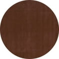 thumbnail image 1 of Ahgly Company Indoor Round Abstract Turquoise Blue Modern Area Rugs, 8' Round, 1 of 4