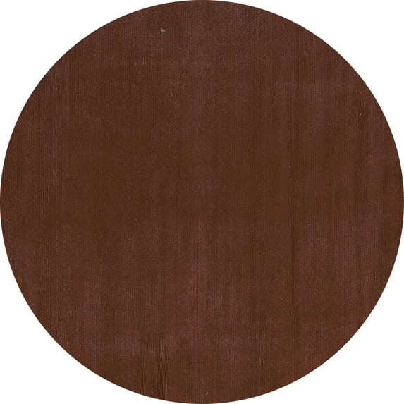 Ahgly Company Indoor Round Abstract Turquoise Blue Modern Area Rugs, 8' Round