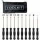thumbnail image 1 of Kit de herramientas de ajuste de carburador, 10 destornilladores para motores pequeños comunes de 2 tiempos STIHL Poulan Husqvarna MTD Ryobi Homelite, recortadora de malezas, motosierra,, 1 of 5